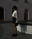Классические костюмные шорты однотонные женские черного цвета R844/348 фото 3 — Beauty&Fashion