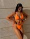 Женский раздельный купальник с завязками (Оранжевый) 345 фото 8 — Beauty&Fashion