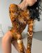 Стильный леопардовый боди с рукавами женского леопардового цвета S1531/824 фото 6 — Beauty&Fashion