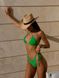 Женский раздельный купальник с завязками (Зеленый) 346 фото 5 — Beauty&Fashion
