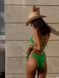 Женский раздельный купальник с завязками (Зеленый) 346 фото 13 — Beauty&Fashion