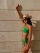 Жіночий роздільний купальник із зав'язками (Зелений) 346 фото 8 — Beauty&Fashion