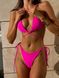 Женский раздельный купальник с завязками (Розовый) 347 фото 4 — Beauty&Fashion