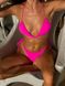 Жіночий роздільний купальник із зав'язками (Рожевий) 347 фото 8 — Beauty&Fashion