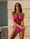 Жіночий роздільний купальник із зав'язками (Рожевий) 347 фото 3 — Beauty&Fashion