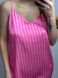 Сатиновая удлиненная домашняя женская рубашка малинового цвета 167/24 фото 7 — Beauty&Fashion