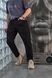 Однотонні стильні джинси чоловічі чорного кольору 1117309152 фото 2 — Beauty&Fashion