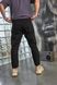 Однотонні стильні джинси чоловічі чорного кольору 1117309152 фото 5 — Beauty&Fashion