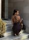 Класична однотонна прогулянкова сукня жіноча чорного кольору  S1496/154 фото 3 — Beauty&Fashion