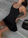 Классическое однотонное прогулочное платье женское черного цвета  S1496/154 фото 7 — Beauty&Fashion