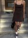 Класична однотонна прогулянкова сукня жіноча чорного кольору  S1496/154 фото 2 — Beauty&Fashion