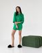 Жіноча неймовірна нічна подовжена сорочка для сну (Зелений) 050/21.13 фото 2 — Beauty&Fashion