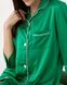 Жіноча неймовірна нічна подовжена сорочка для сну (Зелений) 050/21.13 фото 6 — Beauty&Fashion