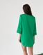 Жіноча неймовірна нічна подовжена сорочка для сну (Зелений) 050/21.13 фото 8 — Beauty&Fashion