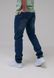 Чоловічі класичні та однотонні джинси (Синій) 26523 фото 4 — Beauty&Fashion