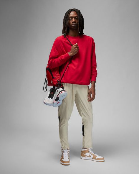 Кофта чоловічі Jordan Dri-Fit Sport Men's Fleece Sweatshirt (DV1286-687) фото — Beauty&Fashion