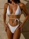 Женский раздельный купальник с завязками (Белый) 350 фото 7 — Beauty&Fashion