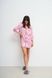 Жіноча неймовірна нічна подовжена сорочка для сну (Темно-рожевий) 050/21.17 фото 2 — Beauty&Fashion