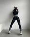 Спортивный фитнес костюм тройка рашгард+лосины женский серого цвета IM фото 8 — Beauty&Fashion