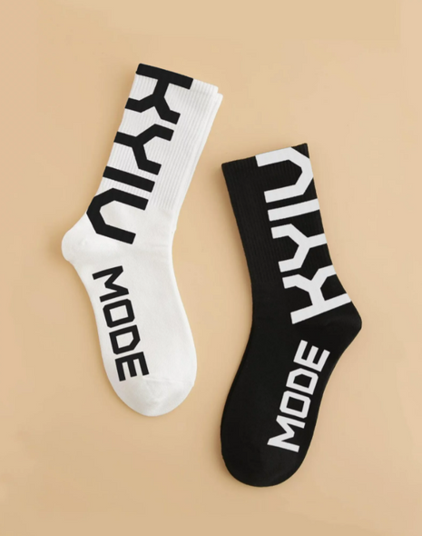 Стильные носки «KYIV MODE» (Черный) фото — Beauty&Fashion