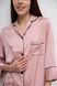 Женская невероятная удлиненная ночная рубашка для сна (Пудровый) 050/21.21 фото 4 — Beauty&Fashion