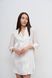 Женская невероятная удлиненная ночная рубашка для сна (Айвори) 050/21.25 фото 4 — Beauty&Fashion