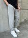 Летние штаны свободного кроя однотонные мужские серого цвета 28844 фото 2 — Beauty&Fashion