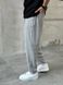 Літні легки штани вільного крою однотонні чоловічі сірого кольору 28844 фото 4 — Beauty&Fashion