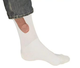 Стильные носки «Big size» (Белый) фото — Beauty&Fashion