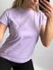 Женская удлиненная однотонная оверсайз футболка (Лавандовый) 126/23.18 фото 1 — Beauty&Fashion