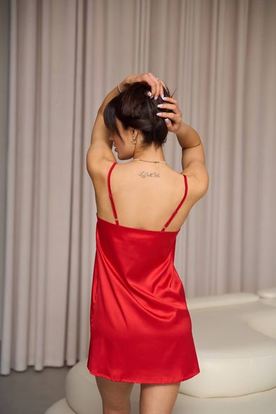 Жіноча неймовірна нічна сорочка для сну (Червоний) фото — Beauty&Fashion