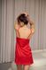 Жіноча неймовірна нічна сорочка для сну (Червоний) 105/23.13 фото 8 — Beauty&Fashion