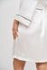 Шовковий ніжний однотонний домашній халат жіночий айворі кольору 111/23 фото 9 — Beauty&Fashion