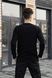 Мужской стильный флисовый свитшот (Черный) 1589543714 фото 7 — Beauty&Fashion