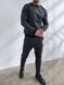 Стильний всесезонний класичний костюм чоловічий темно-сірого кольору 1642152167 фото 1 — Beauty&Fashion