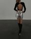 Однотонний стильний боді з оголеною спиною жіночий чорного кольору R4942/312 фото 6 — Beauty&Fashion