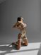 Однотонний неймовірний комплект спідньої білизни з мереживом (бюстгальтер+трусики стрінги+пояс для панчох+гартери) жіночий білого кольору SM2173 фото 6 — Beauty&Fashion