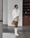 Неймовірні демісезонні шкіряні шорти жіночі мокко кольору фото — Beauty&Fashion