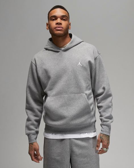 Кофта чоловічі Jordan Essentials Men's Fleece Sweatshirt (FJ7774-091) фото — Beauty&Fashion